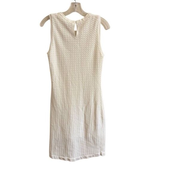 Joie Sleeveless Knit Sweater Dress Winter White Size Medium - Picture 2 of 6